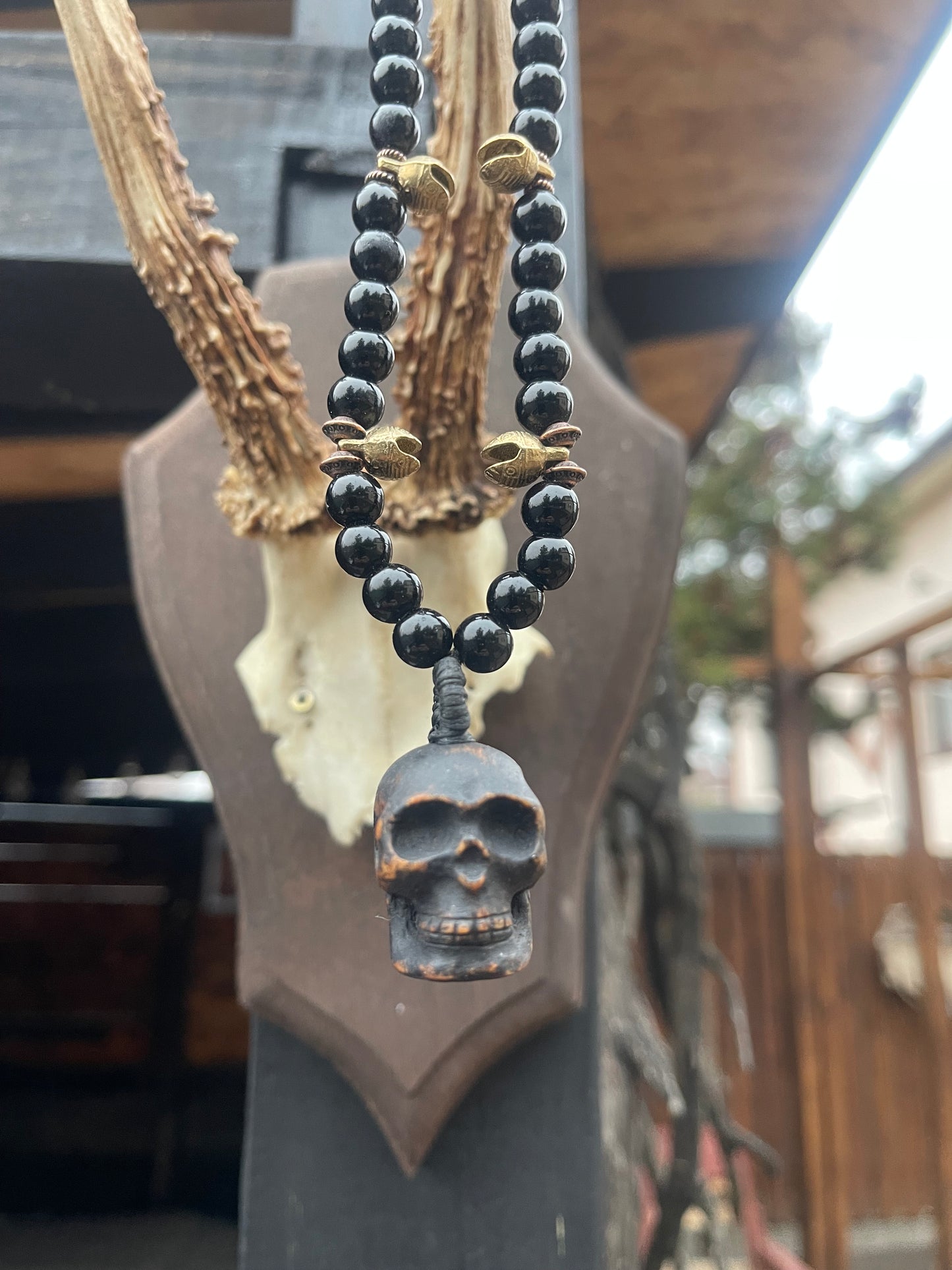 Shamanic amulet Skull