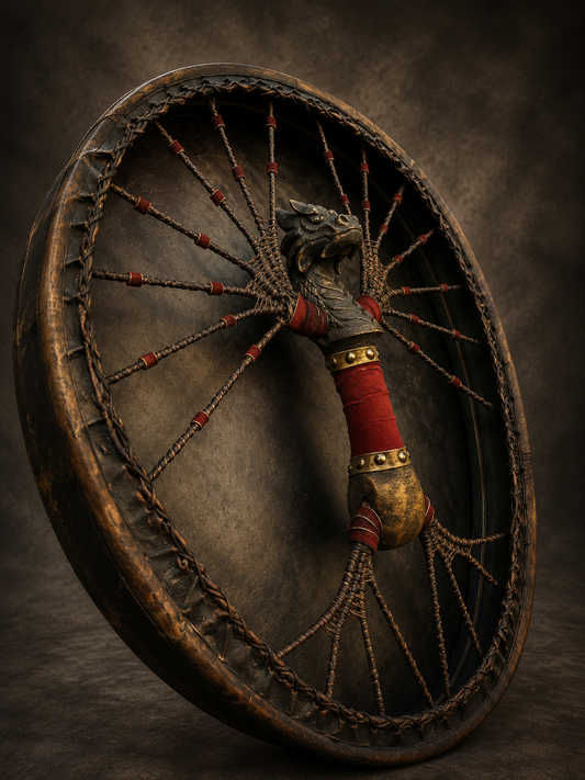 Shaman Drum 'The Dragon' — 24/20" Oval
