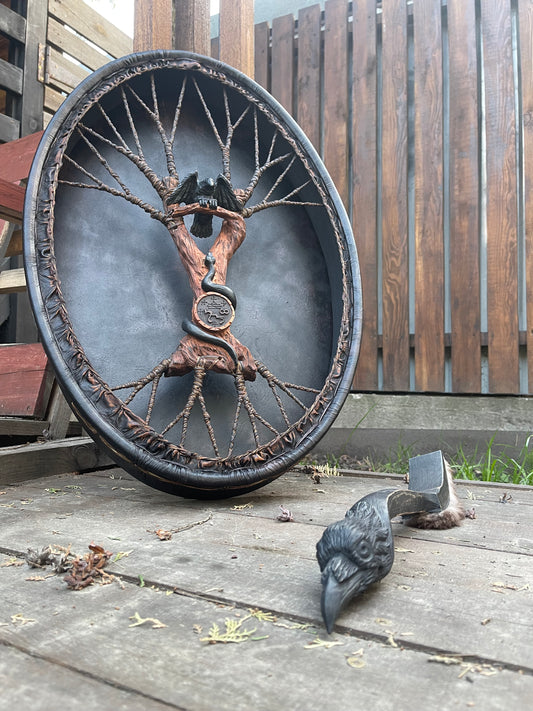 Shaman drum Wings and Whispers (Oval)