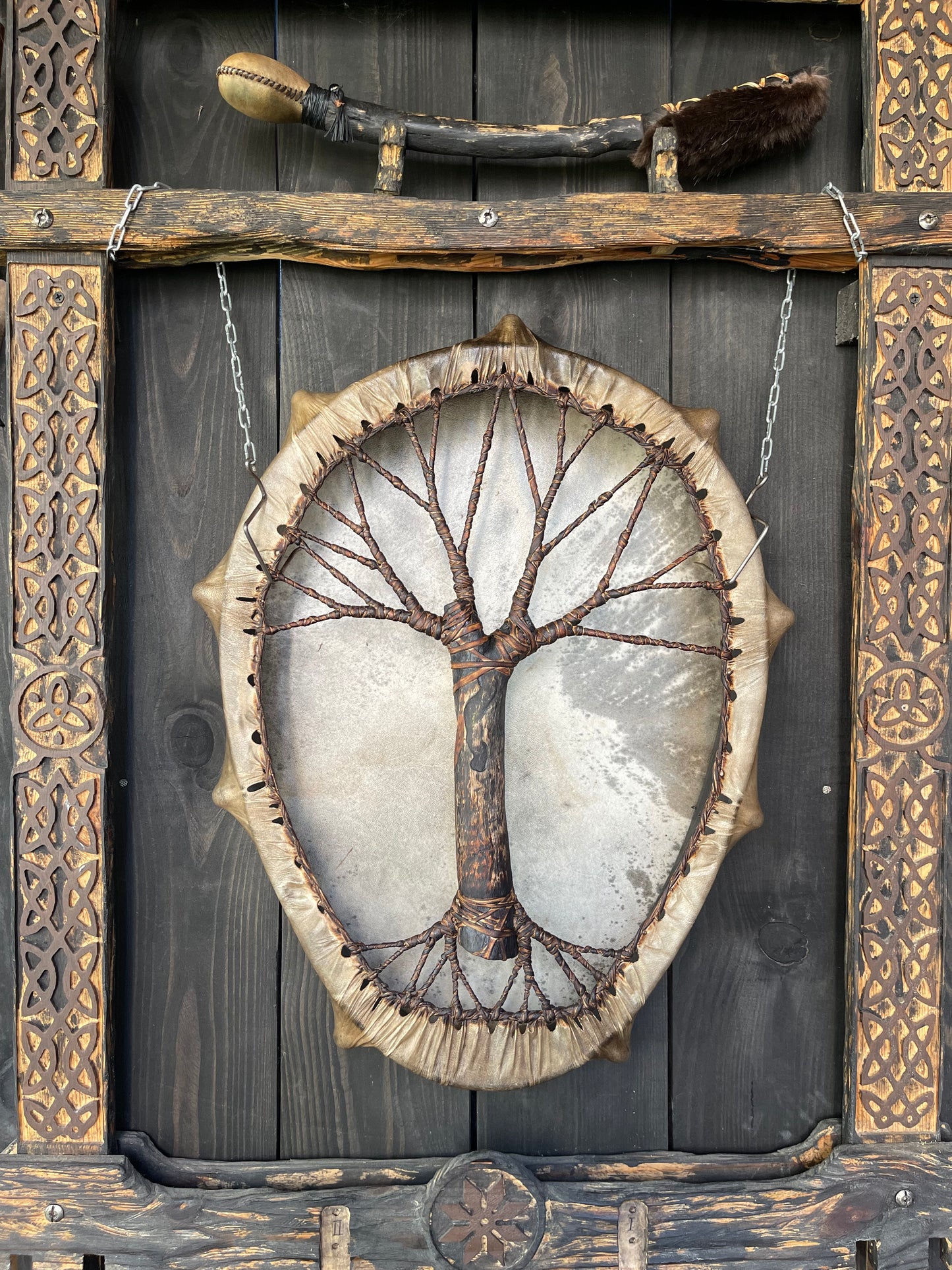 Shaman drum Tree of Life 20/18’