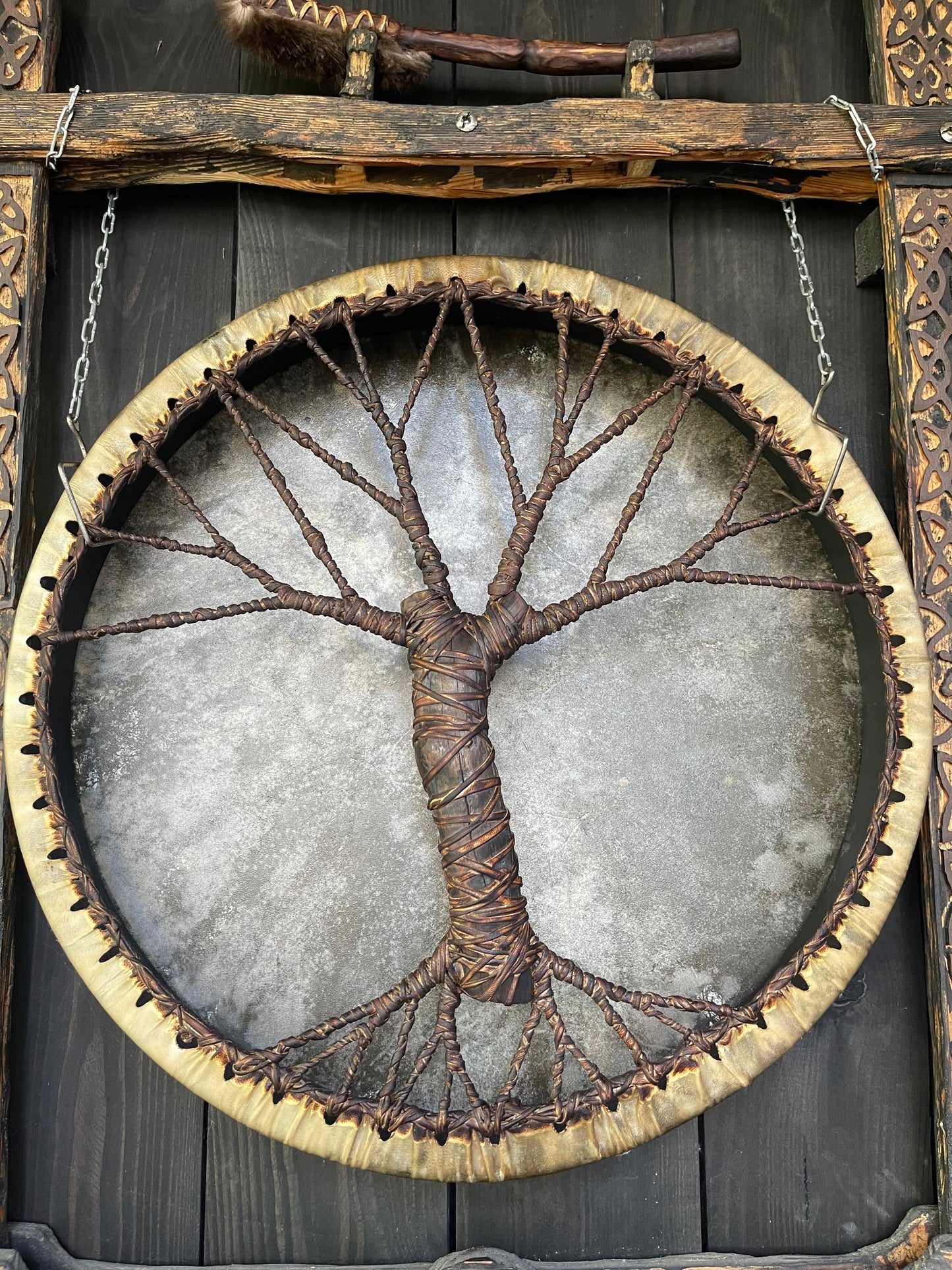 Shaman drum Tree of Life 20'