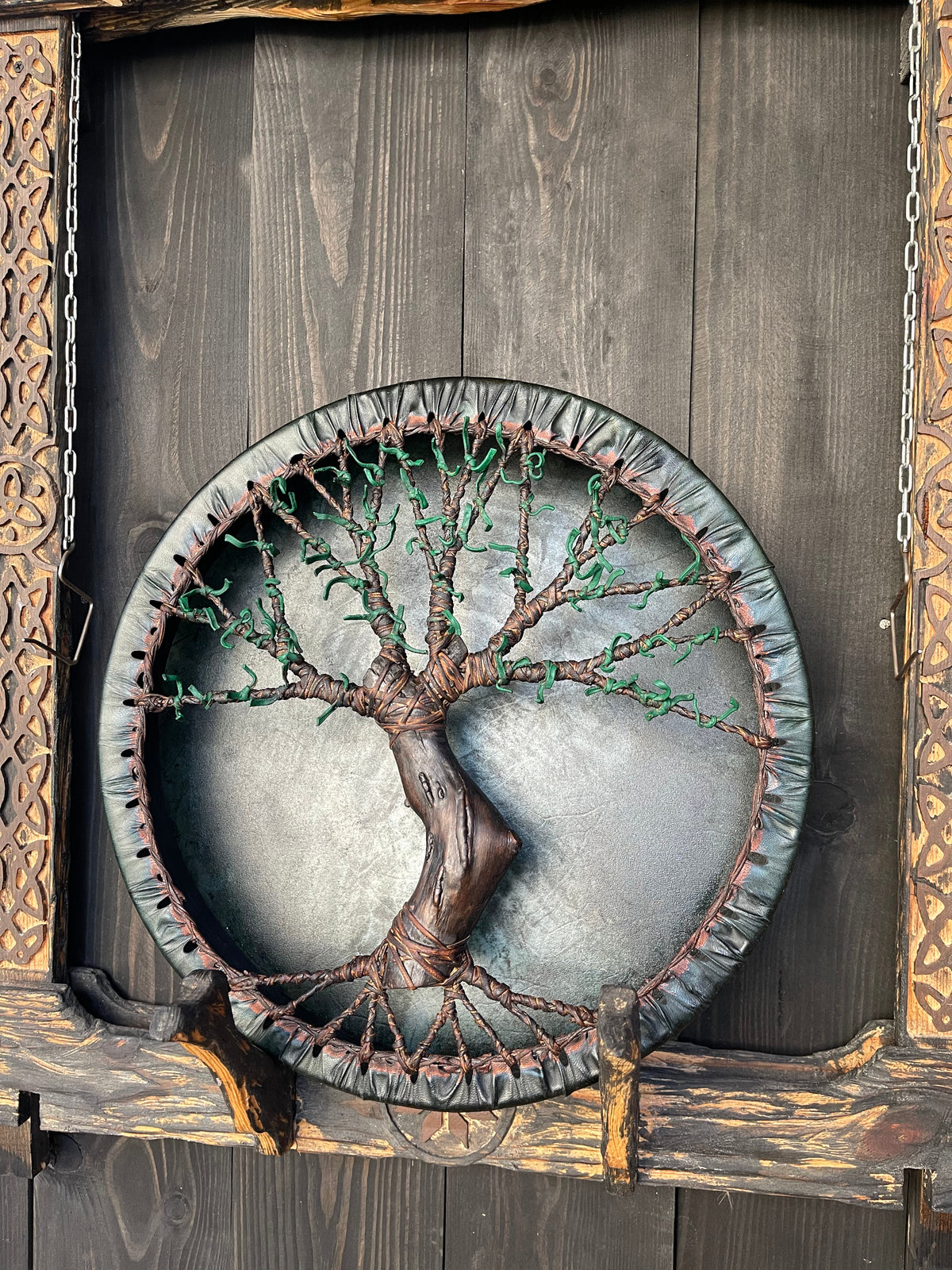 Shamanic Drum 'Tree of Life' — 16" Round