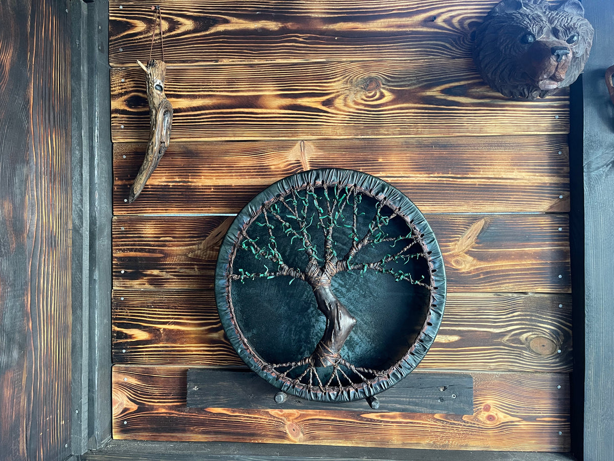 Shamanic Drum 'Tree of Life' — 16" Round