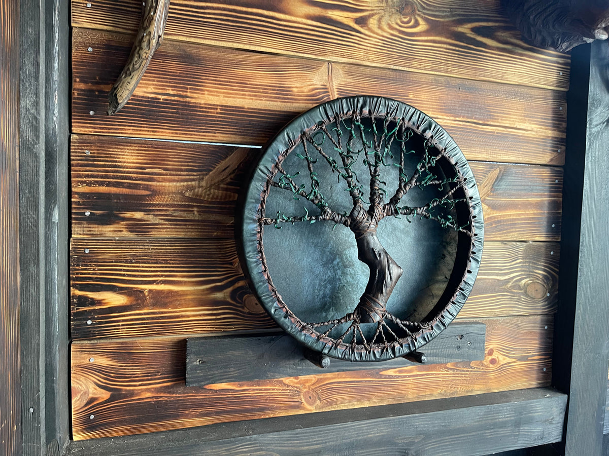 Shamanic Drum 'Tree of Life' — 16" Round