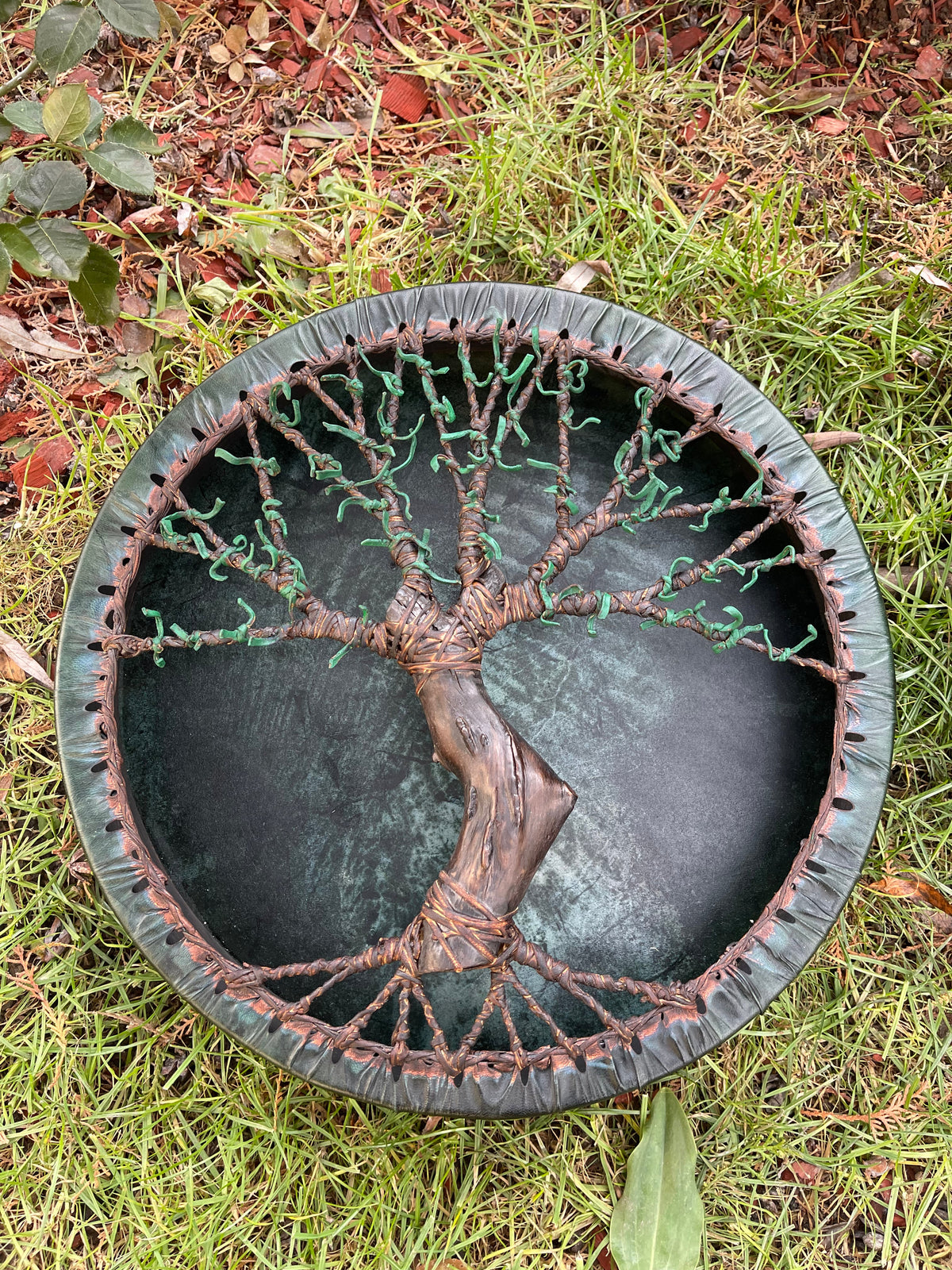 Shamanic Drum 'Tree of Life' — 16" Round