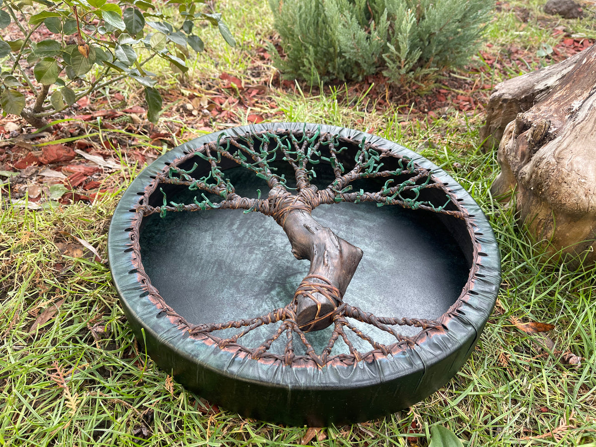 Shamanic Drum 'Tree of Life' — 16" Round