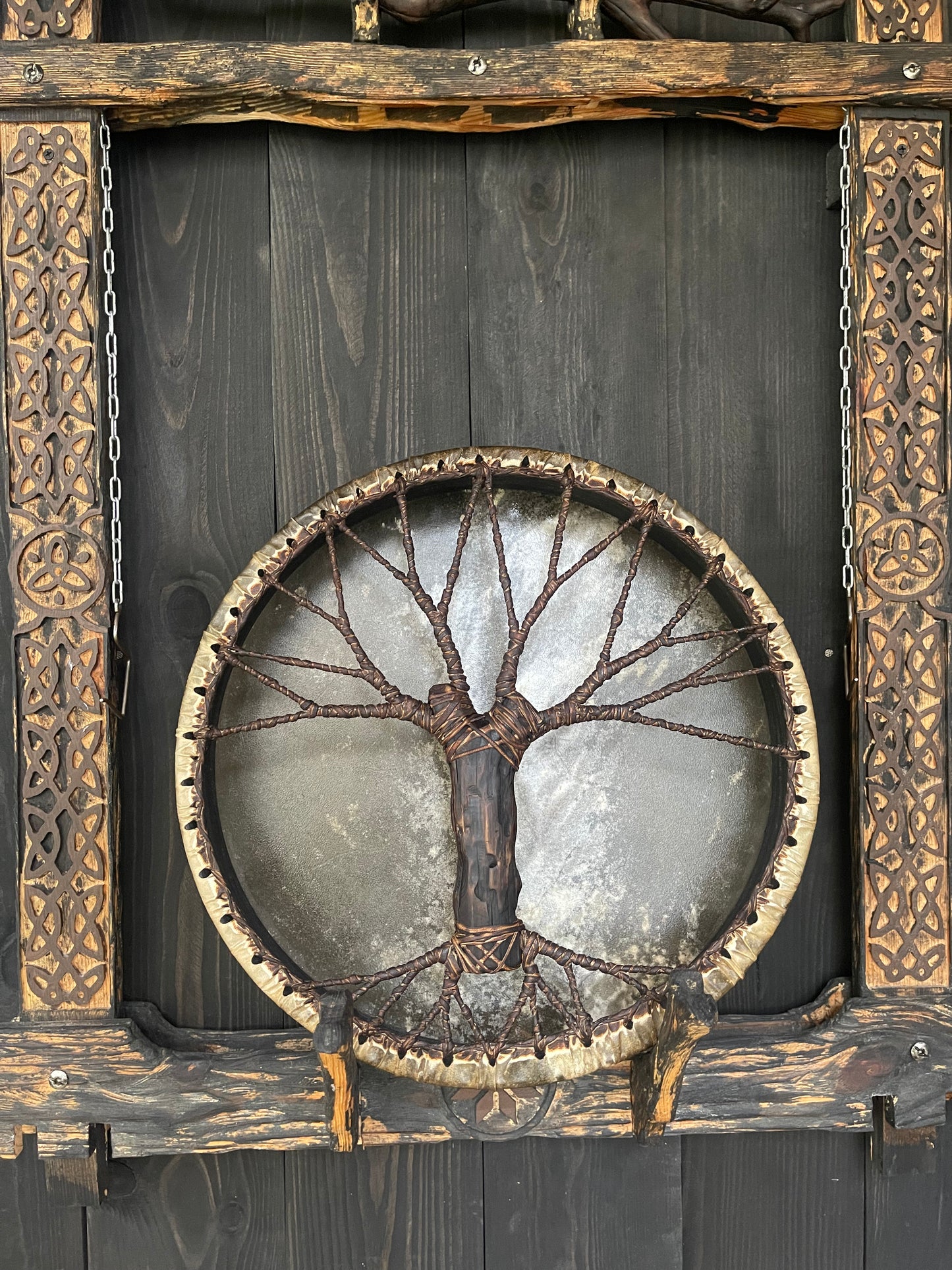 Shaman drum Tree of Life 16’