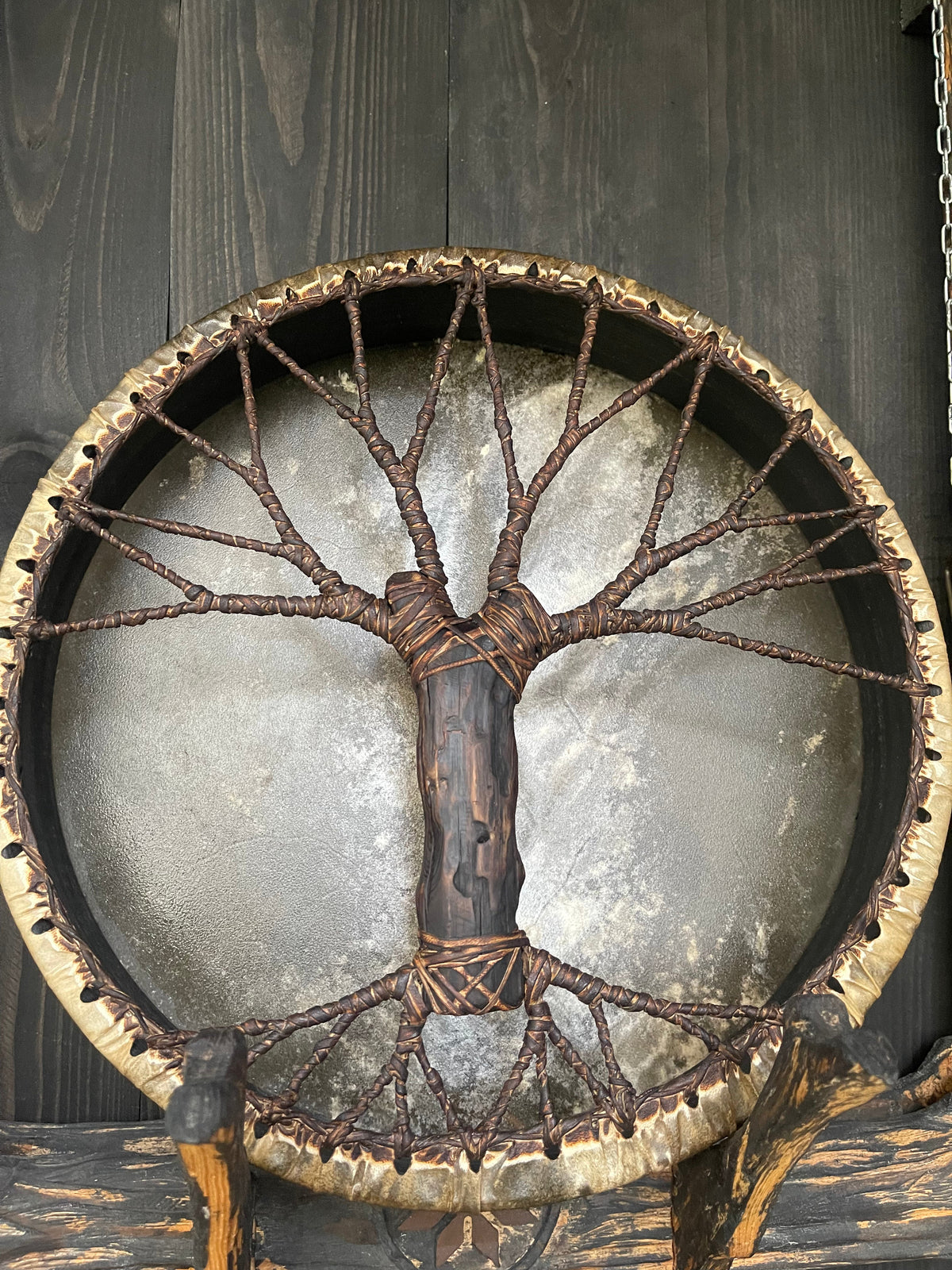 Shamanic Drum 'Tree of Life' — 16" Round