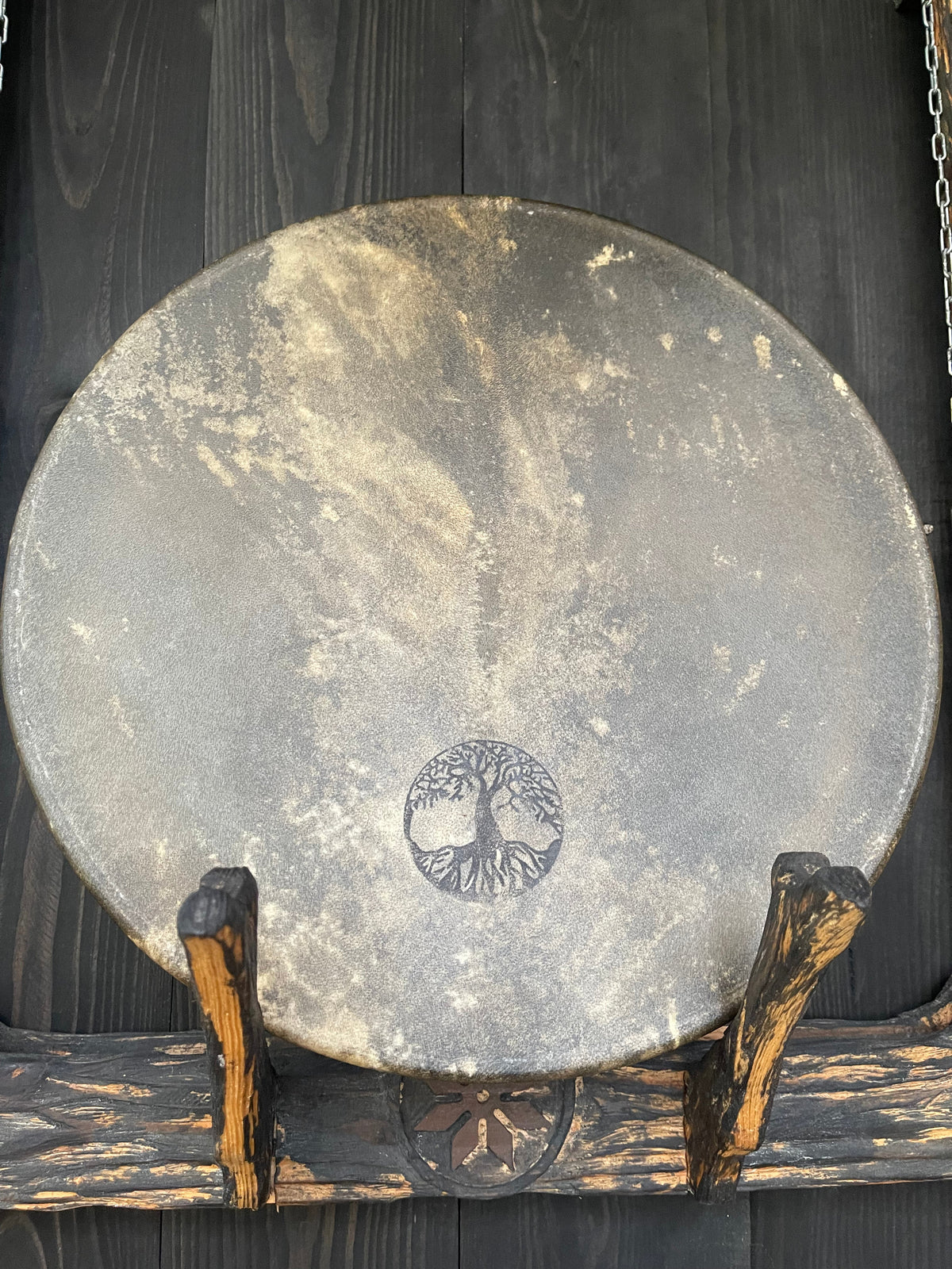 Shamanic Drum 'Tree of Life' — 16" Round