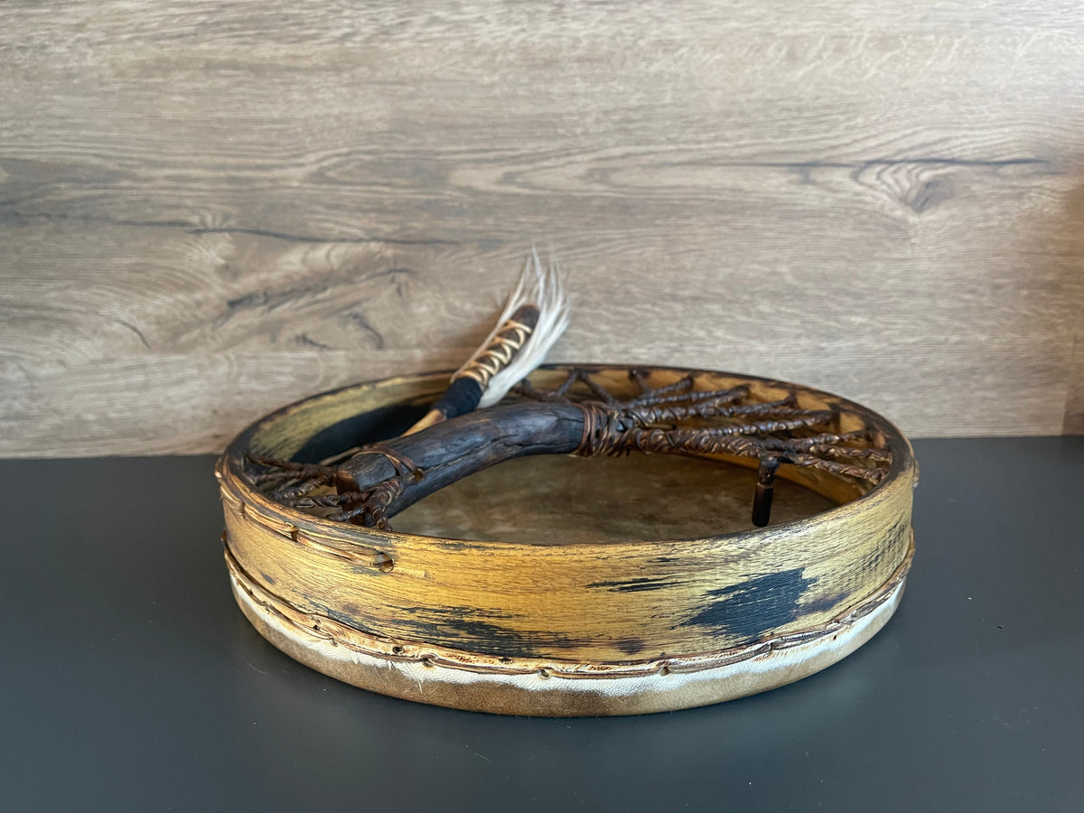 Shamanic Drum 'Tree of Life' — 12" Round