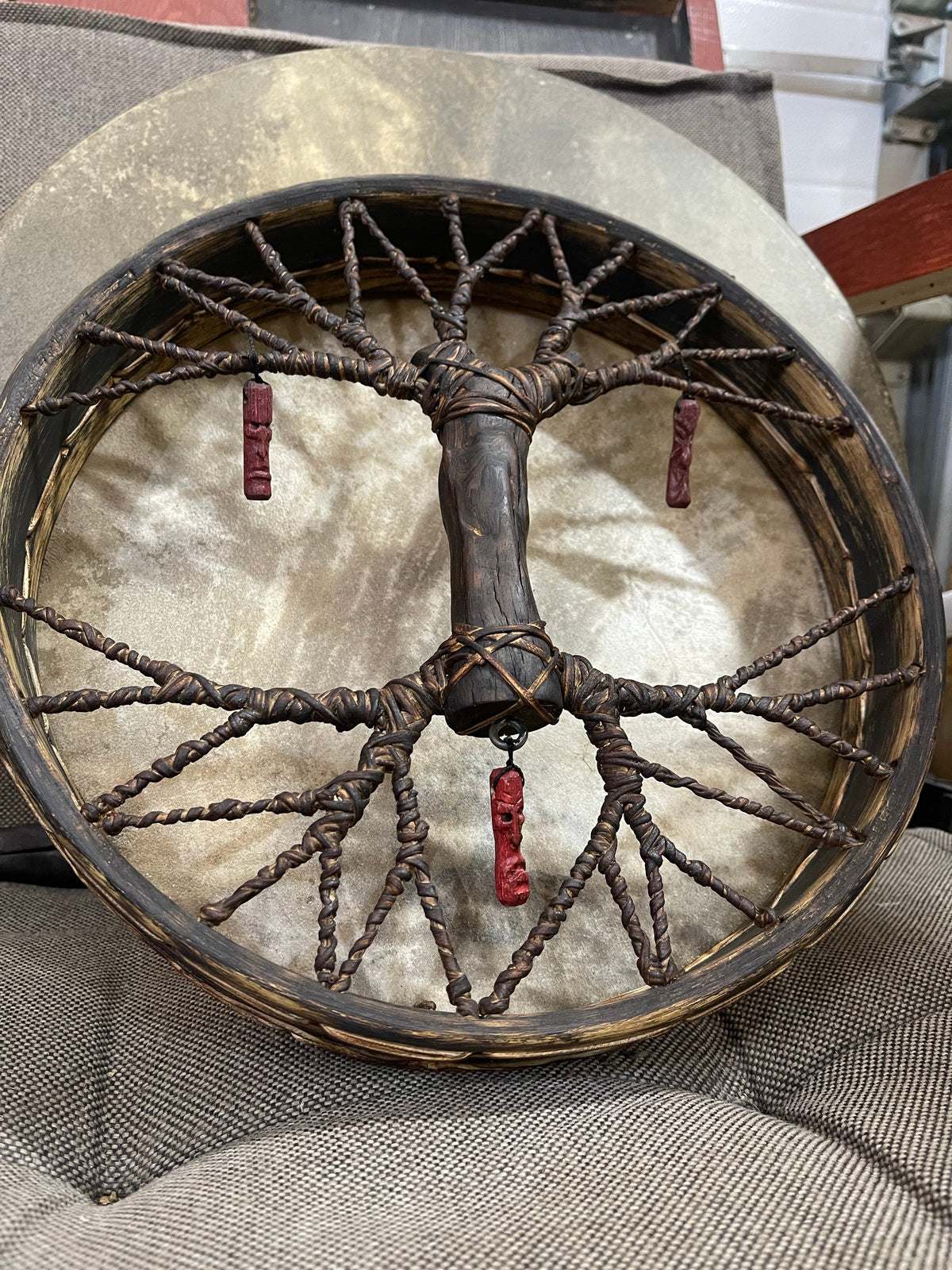 Shamanic Drum 'Tree of Life' — 12" Round