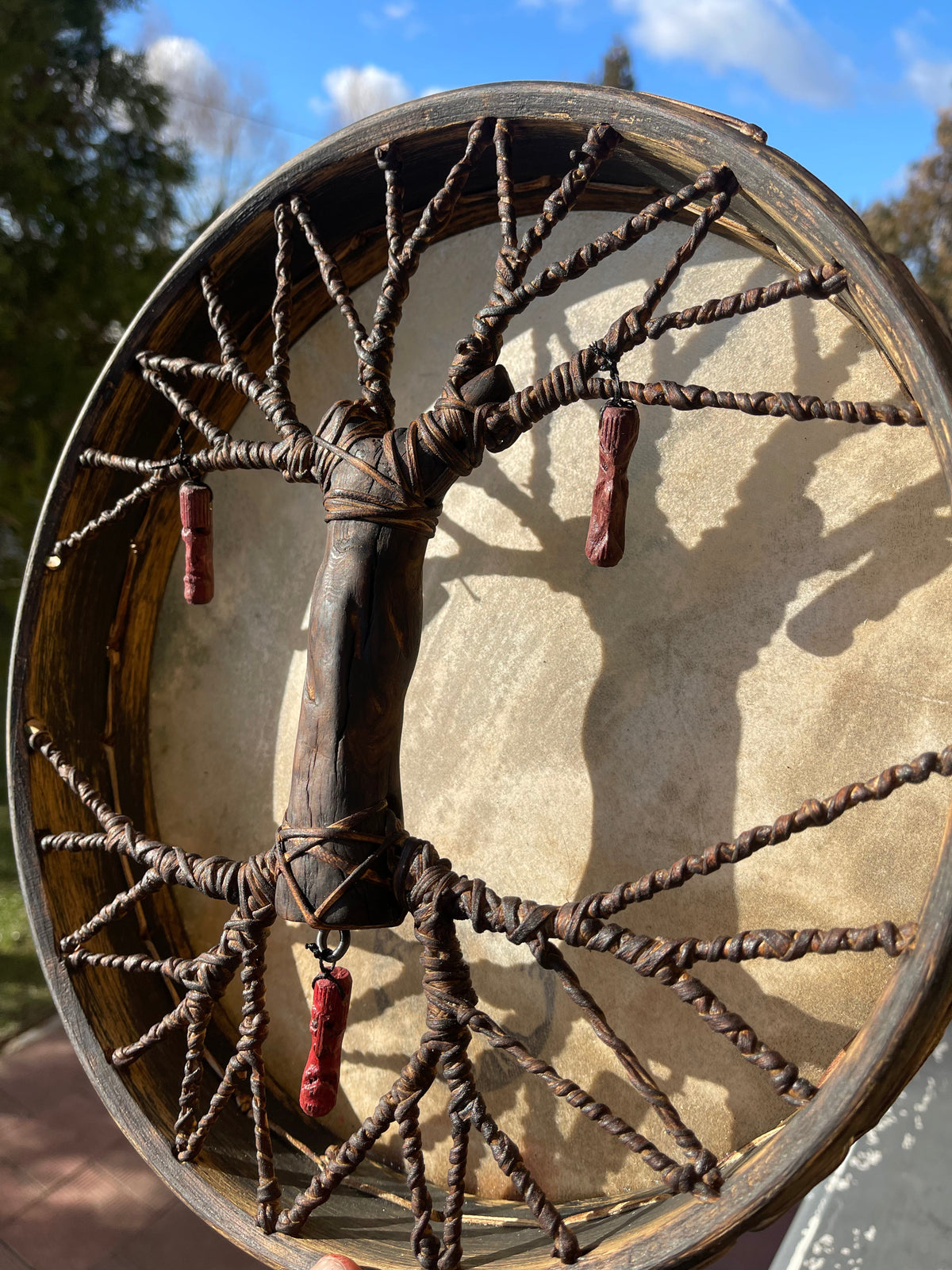 Shamanic Drum 'Tree of Life' — 12" Round