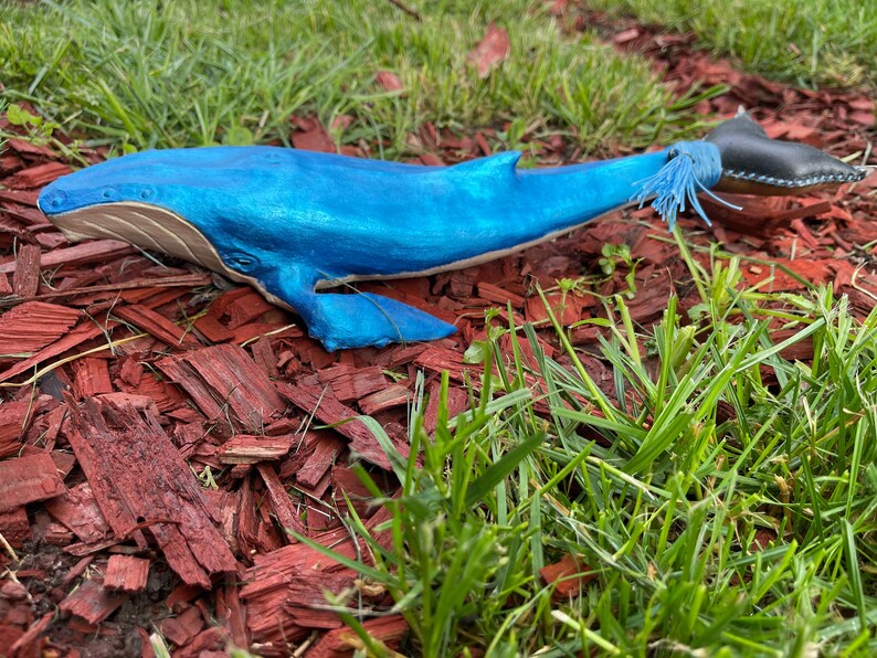 Shamanic Rattle 'Blue Whale'