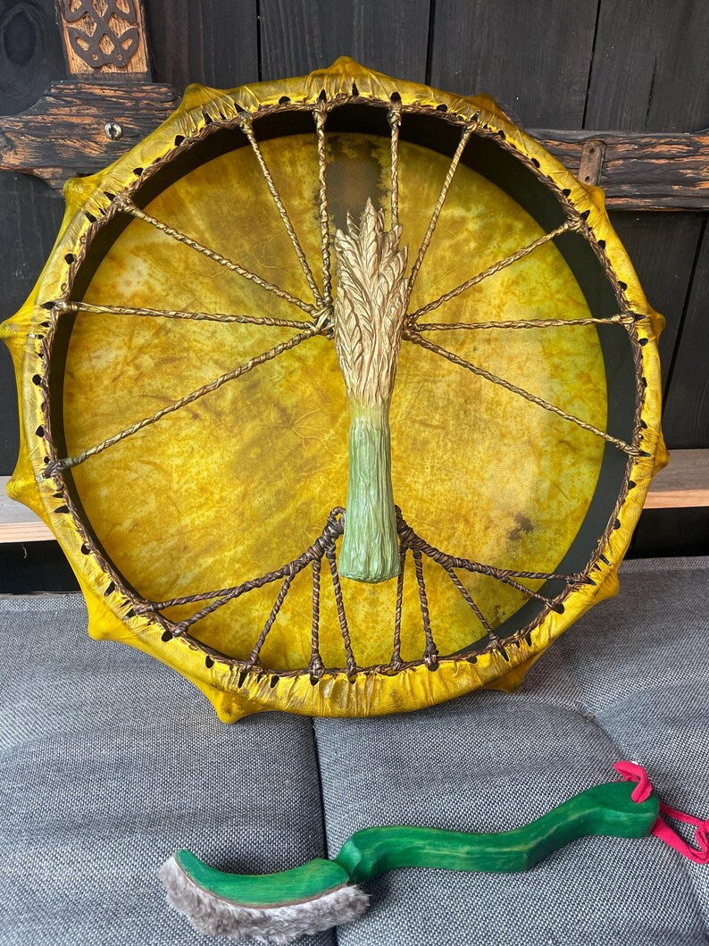Shamanic Drum 'Kolos' — 18" Round