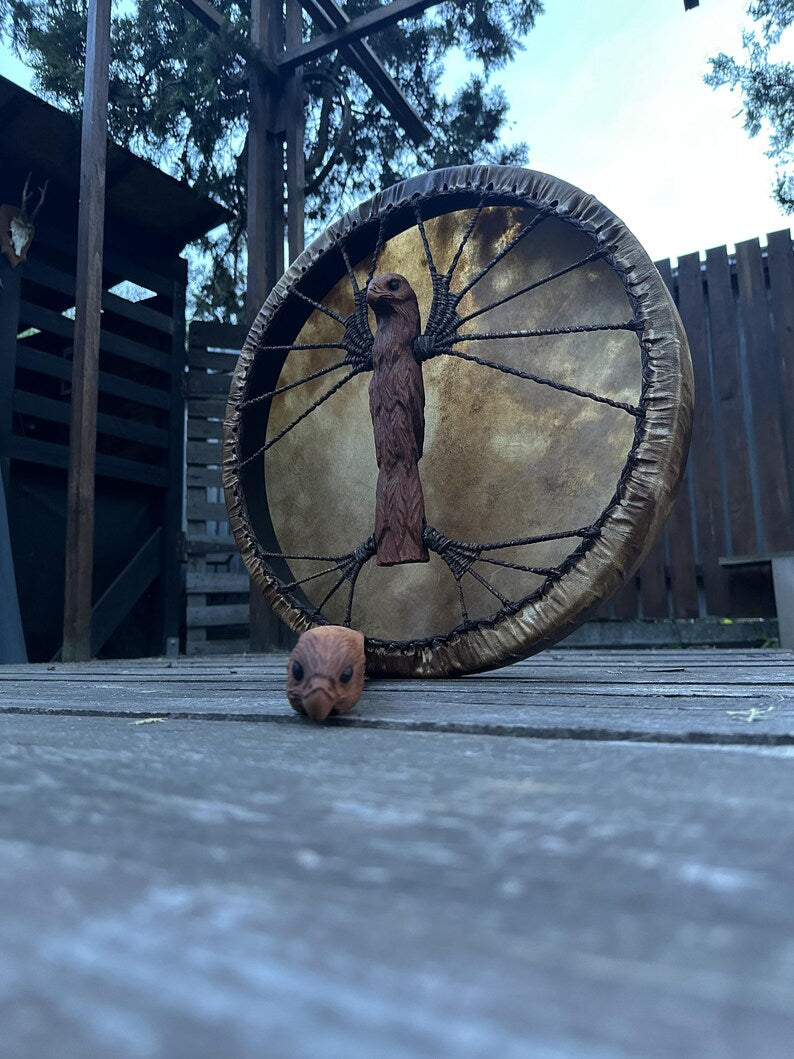 Shamanic Drum The Falcon 20 Round