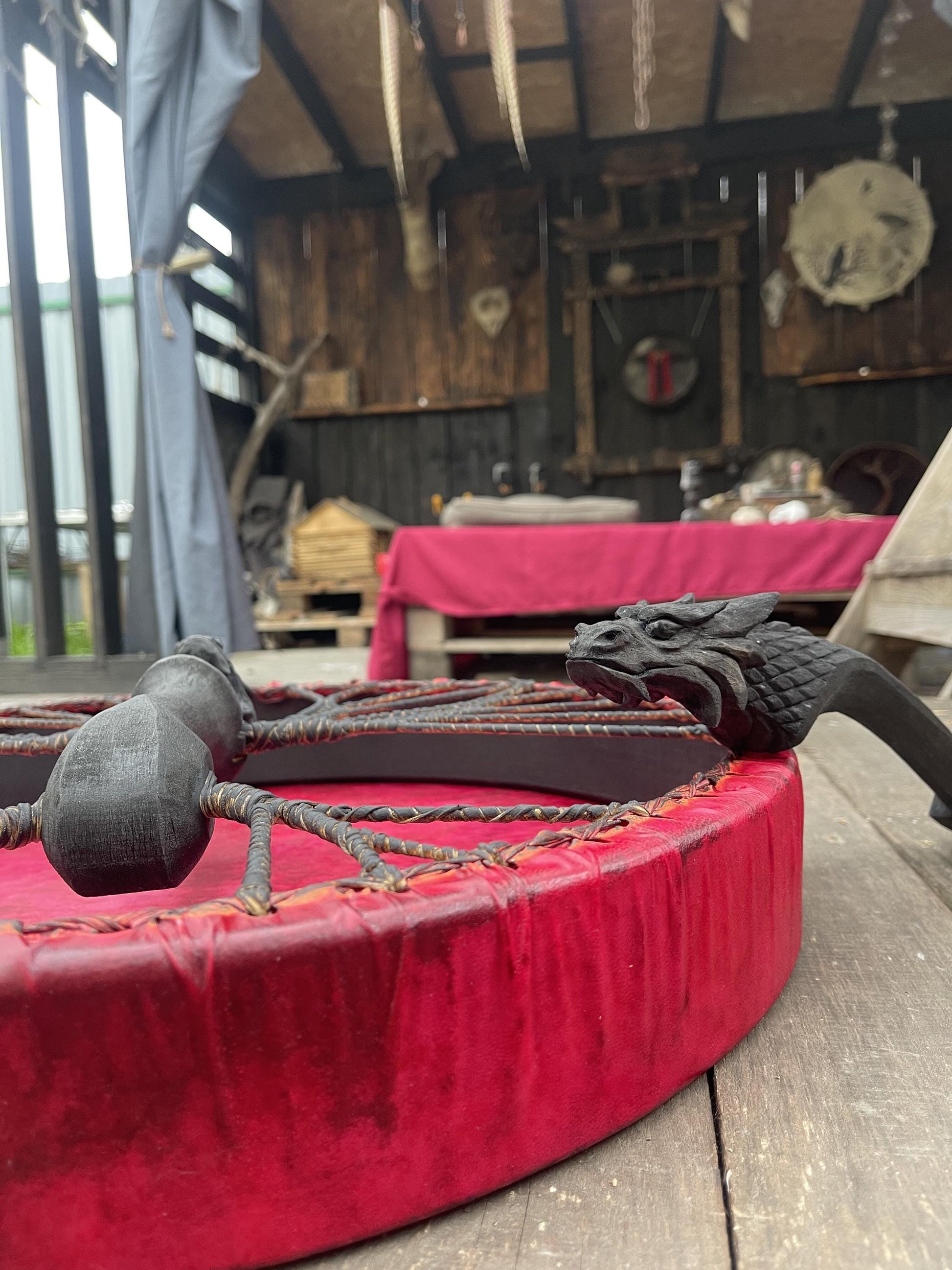 Black Dragon drum — beater