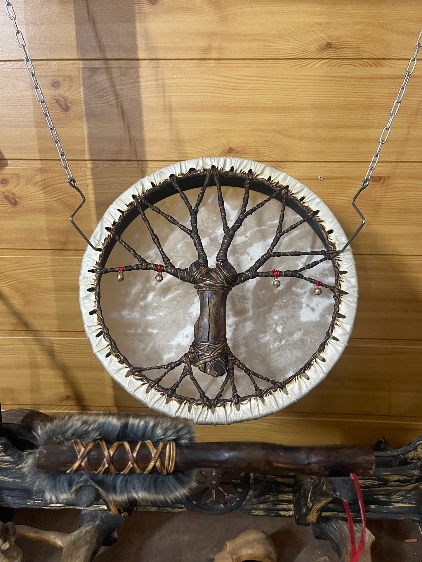 Shaman drum Tree of Life 12'